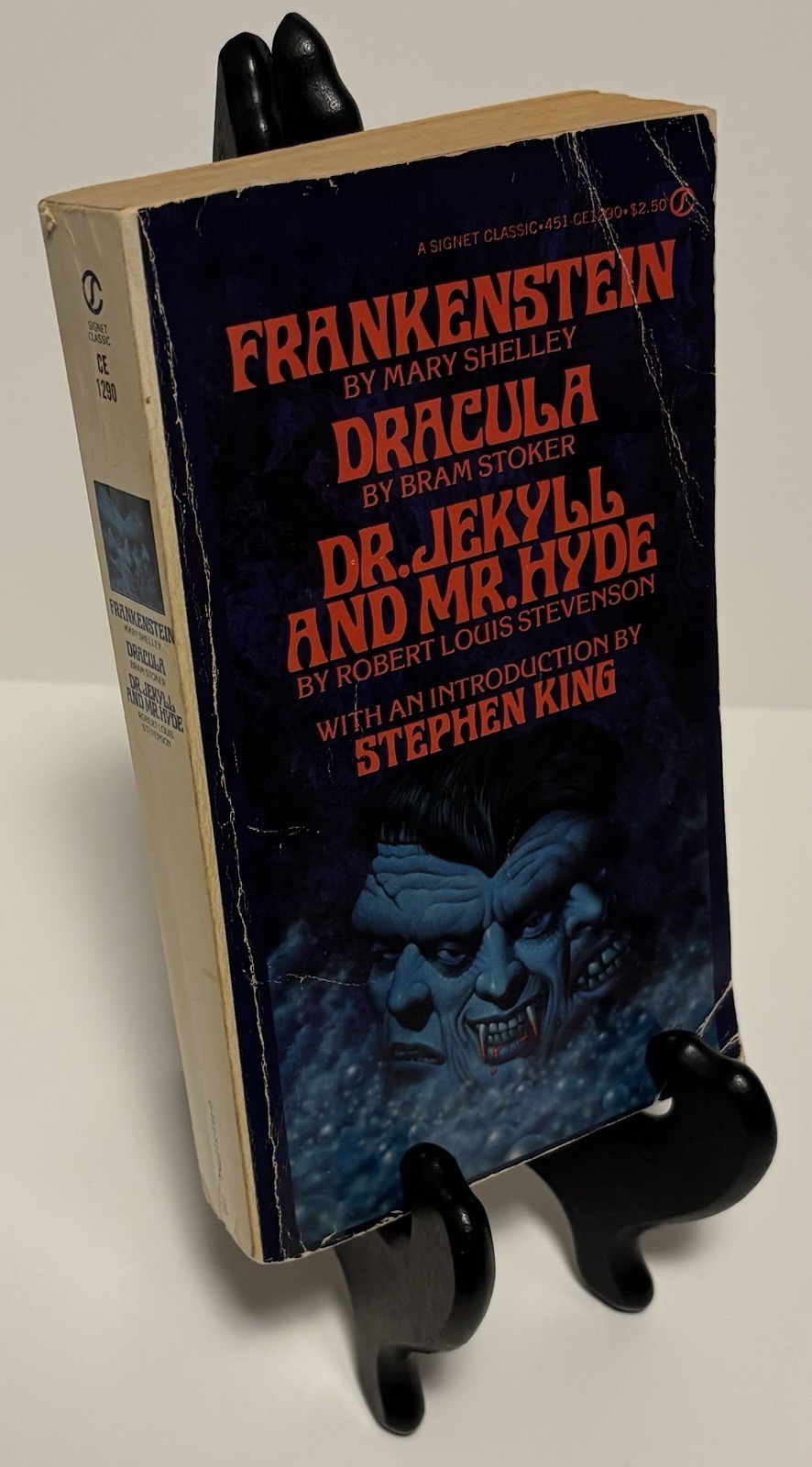 VTG STEPHEN KING Frankenstein Dracula Dr Jekyll Mr Hyde Paperback Book Signet