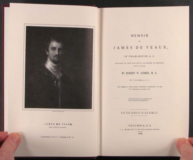 Amrican Artist James DeVeaux 1840s South Carolina Painter European Tour Diary