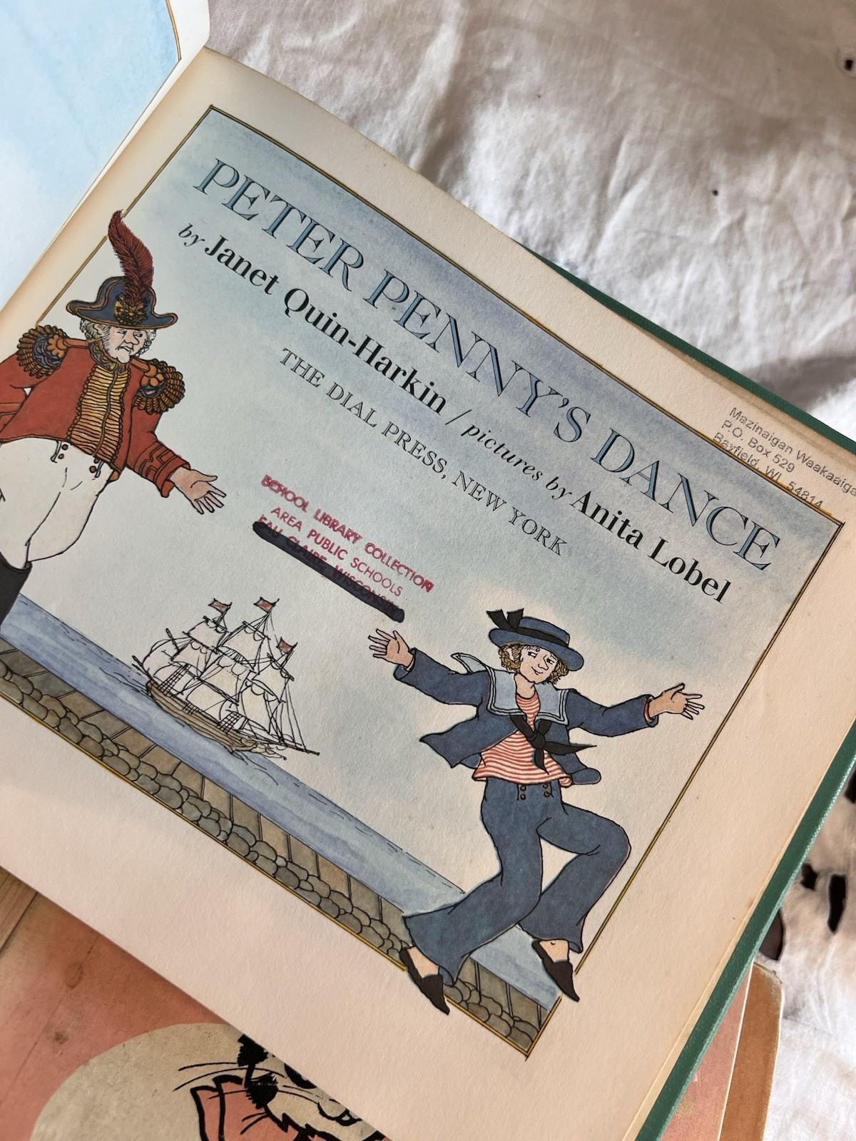 Peter Penny’s Dance (1976) Janet Quin-Harkin & Anita Lobel – VTG HC Picture Book