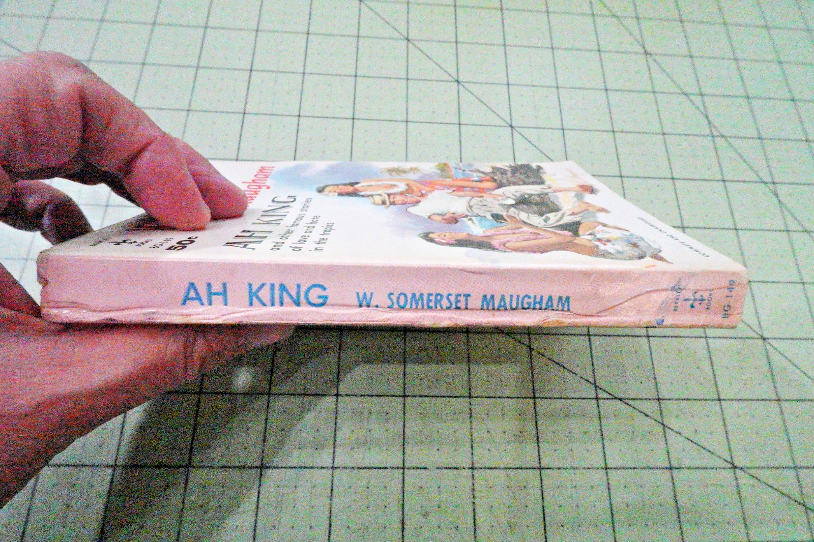 AH KING BY W. SOMERSET MAUGHAM 1958 VINTAGE BERKLEY BKS MAGUIRE GGA COVER!