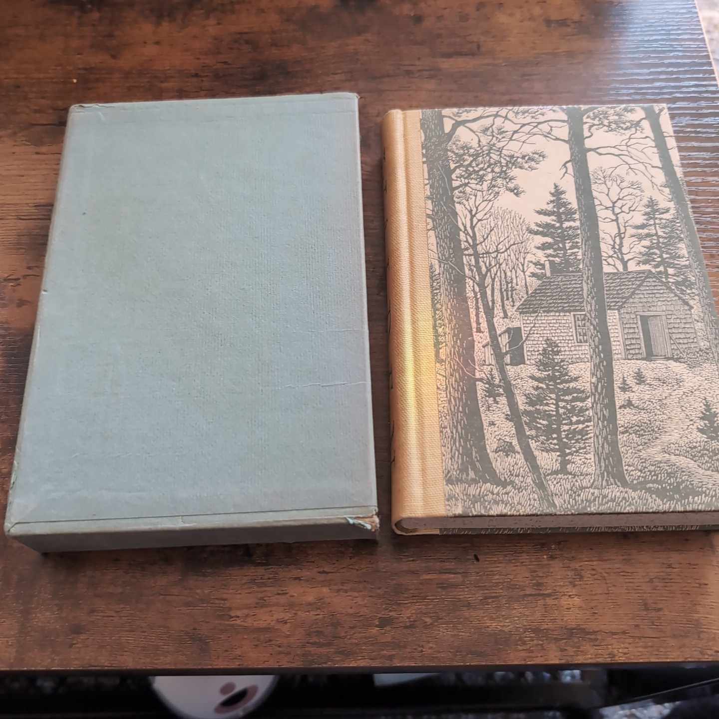Henry David Thoreau Walden (1939) Vintage Slipcased Heritage Press Edition