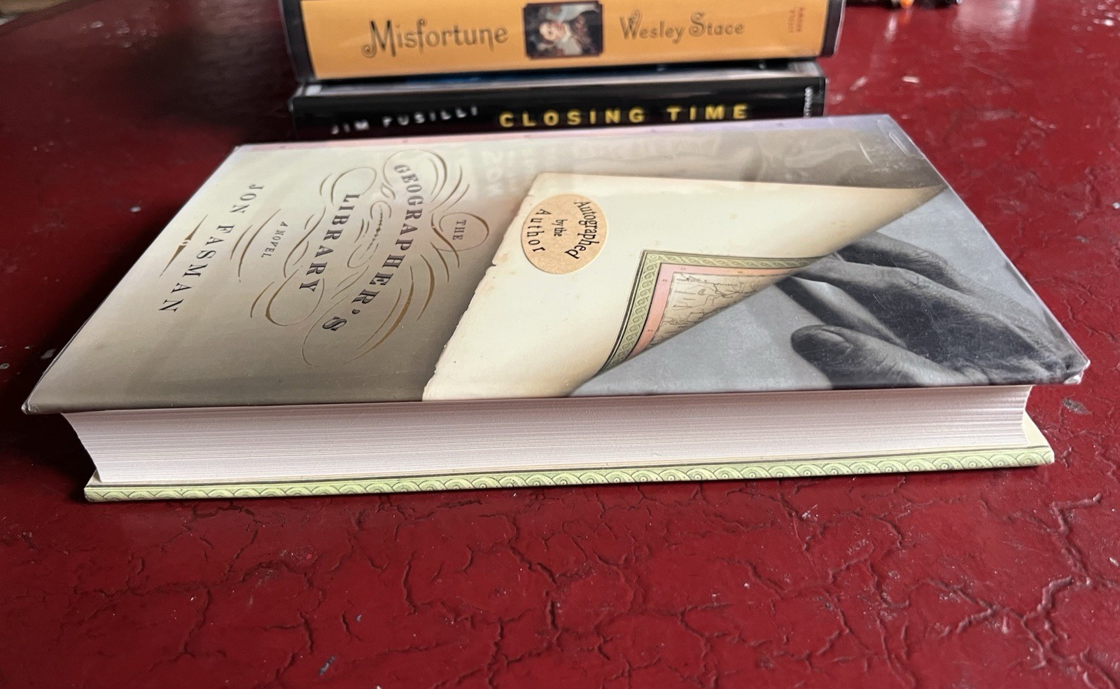 4 SIGNED 1st EDITION HC DEBUT NOVELS OF VARIOUS GENRES IN PRISTINE CONDITION!
