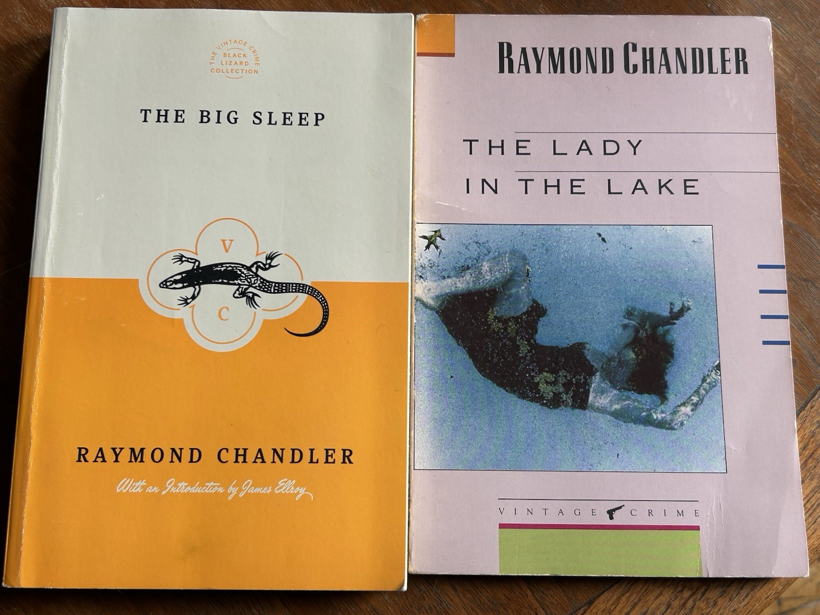 Raymond Chandler – LOT Of 2 / Big Sleep / Lady In The Lake