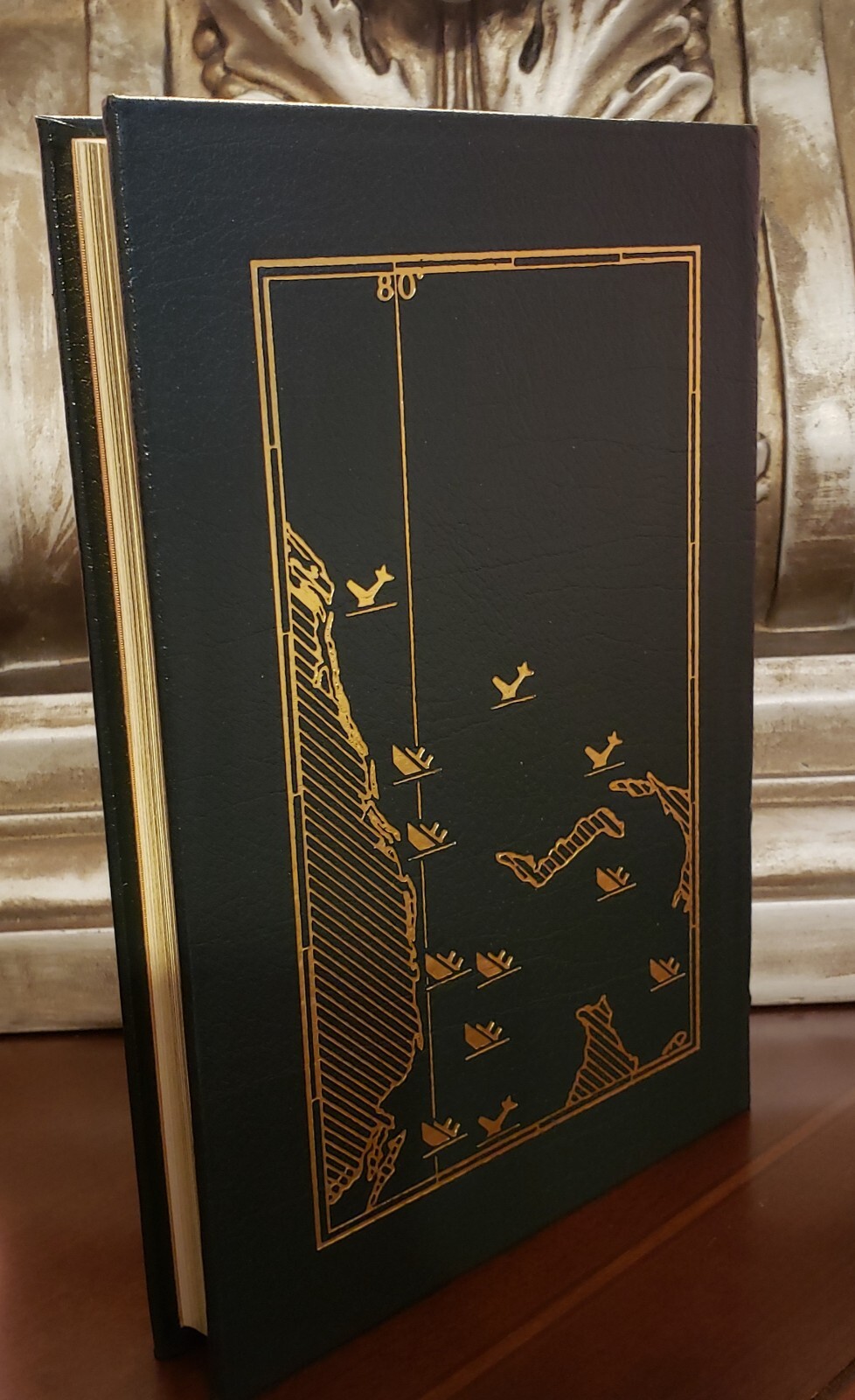 The Bermuda Triangle by Charles Berlitz (Easton Press Nautical Series, Like New)