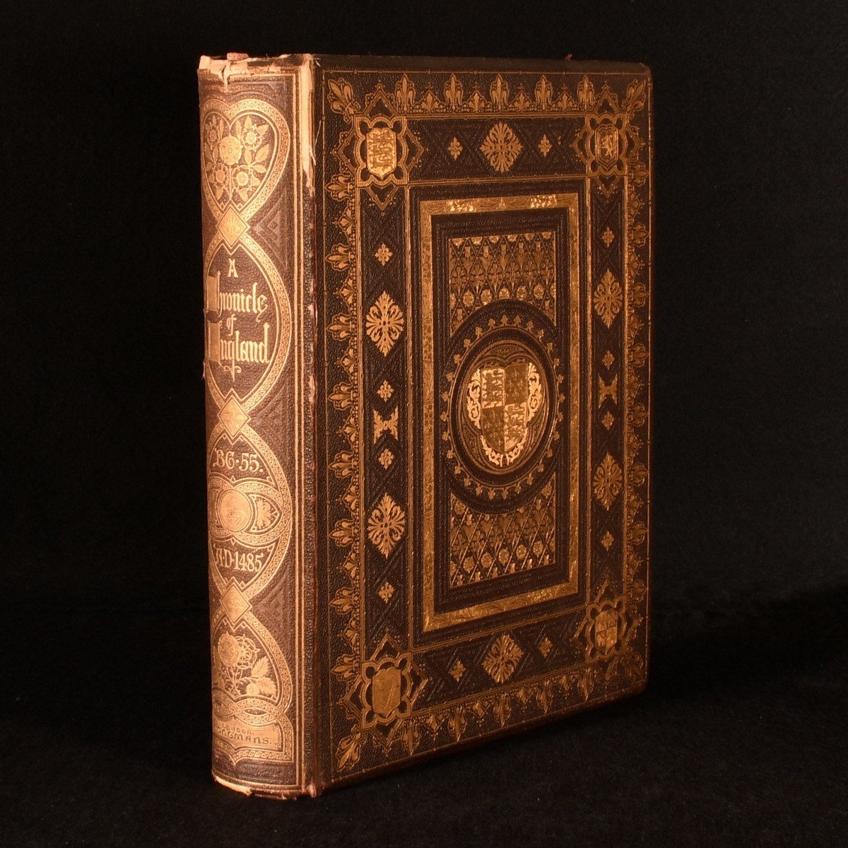 1864 A Chronicle of England B. C. 55 – A. D. 1485 James E. Doyle Full Morocca…