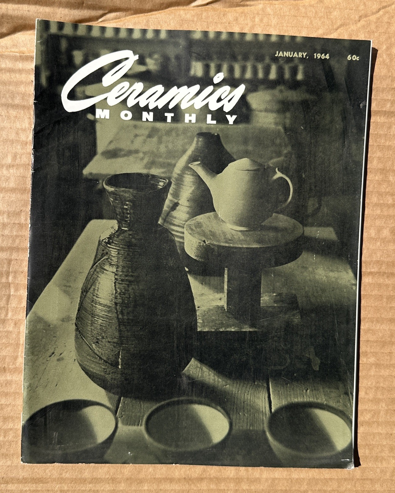 Vintage Ceramics Monthly magazine lot 62 total years 1953 to 1964