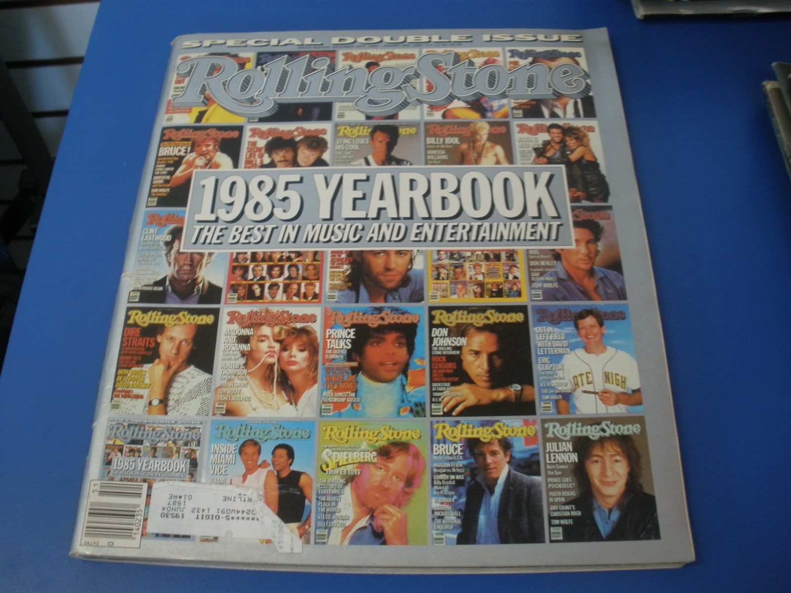 VINTAGE ROLLING STONE MAGAZINE #463 464 DECEMBER 1985 YEARBOOK