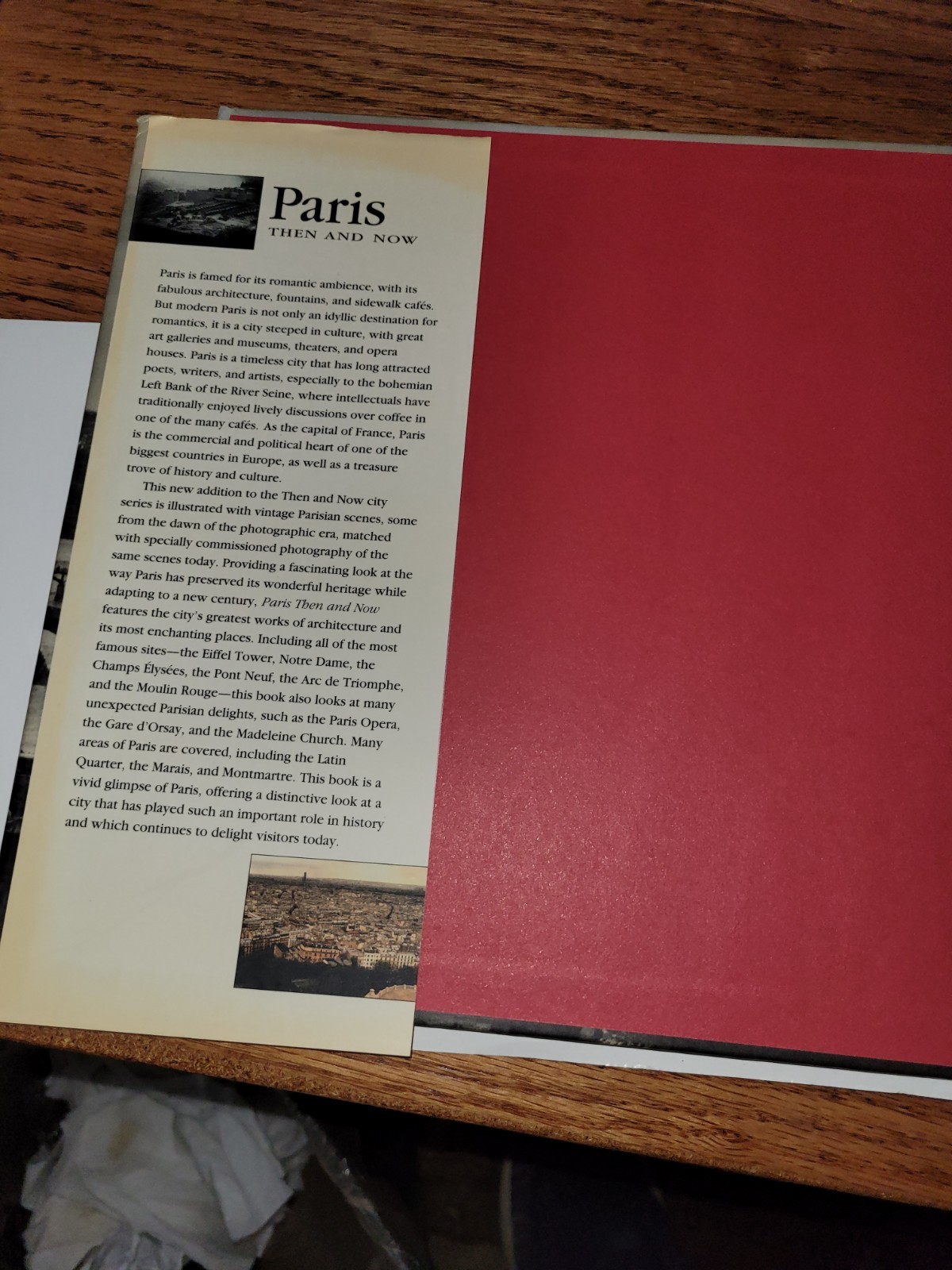 2003 PARIS : THEN AND NOW PETER & ORIEL CAINE LIMITED PUBLISHING THUNDER BAY PR