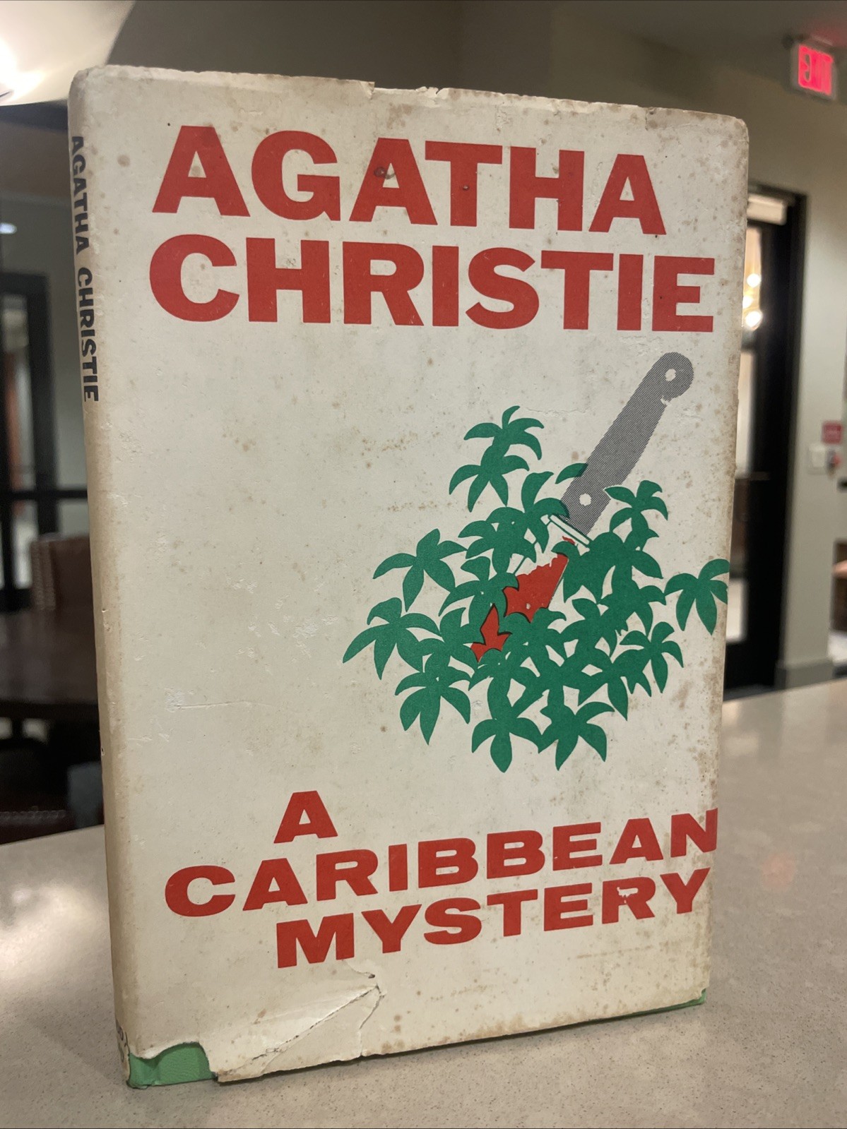 A Caribbean Mystery by Agatha Christie Hardcover Book Club Edition 1965