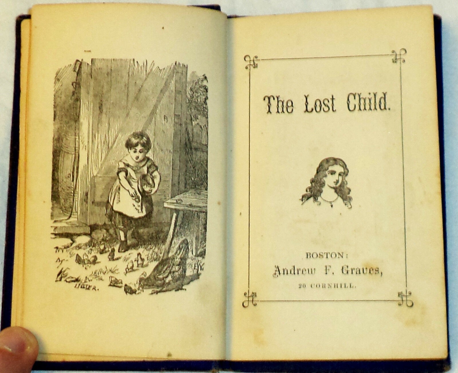 The Lost Child Author Unknown 1800s Boston Andrew F Graves