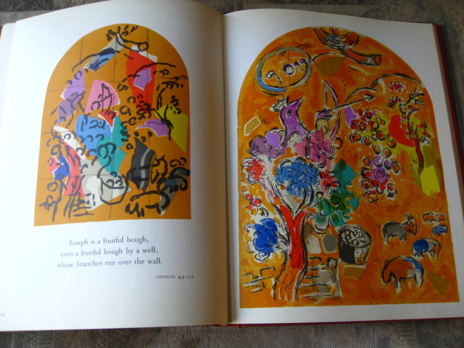 Jean Leymarie – Marc Chagall: The Jerusalem Windows – 1962 Printed in France