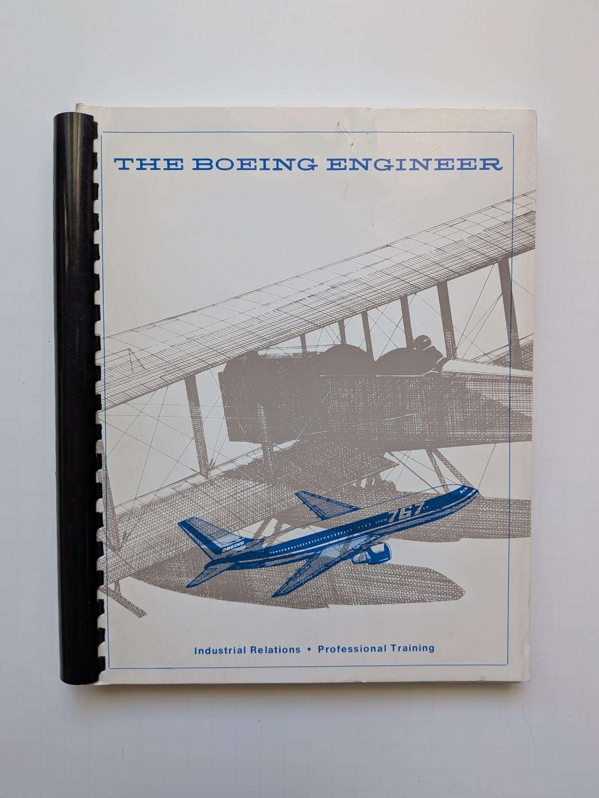 Vintage handbook BOEING ENGINEER: INDUSTRIAL RELATIONS & PROFESSIONAL TRAINING