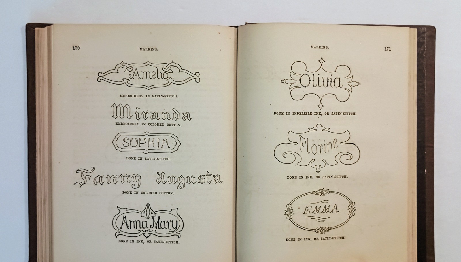 1859 The Ladies Hand Book of Fancy & Ornamental Work, Illust, Knitting Quilting
