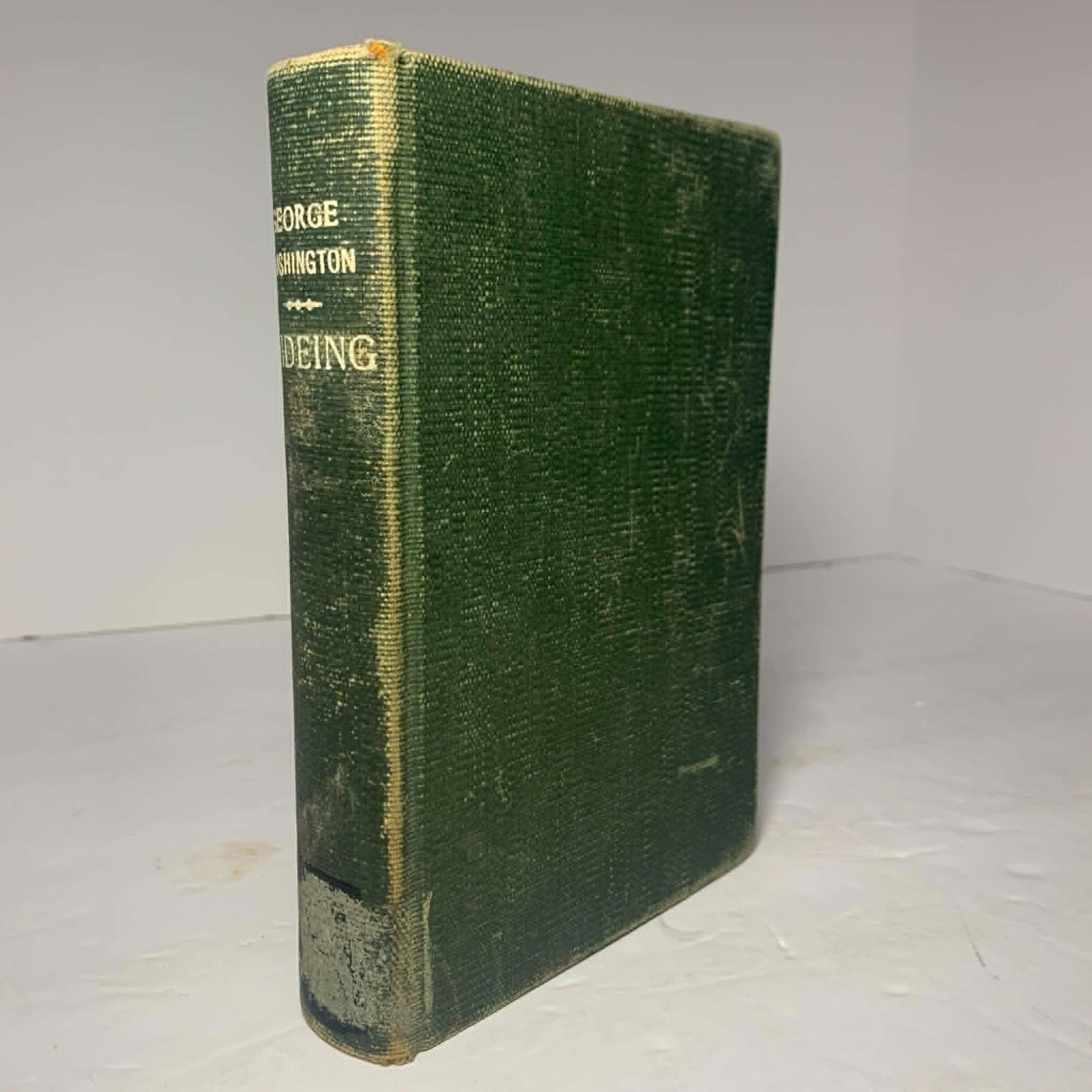 1932 Vintage Book George Washington Hardback by William Rideing