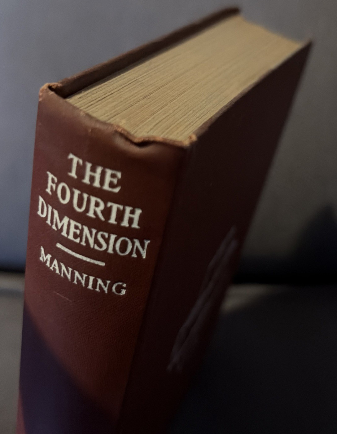 THE FOURTH DIMENSION SIMPLY EXPLAINED HENRY P. MANNING RARE HARDBACK 1921 BOOK