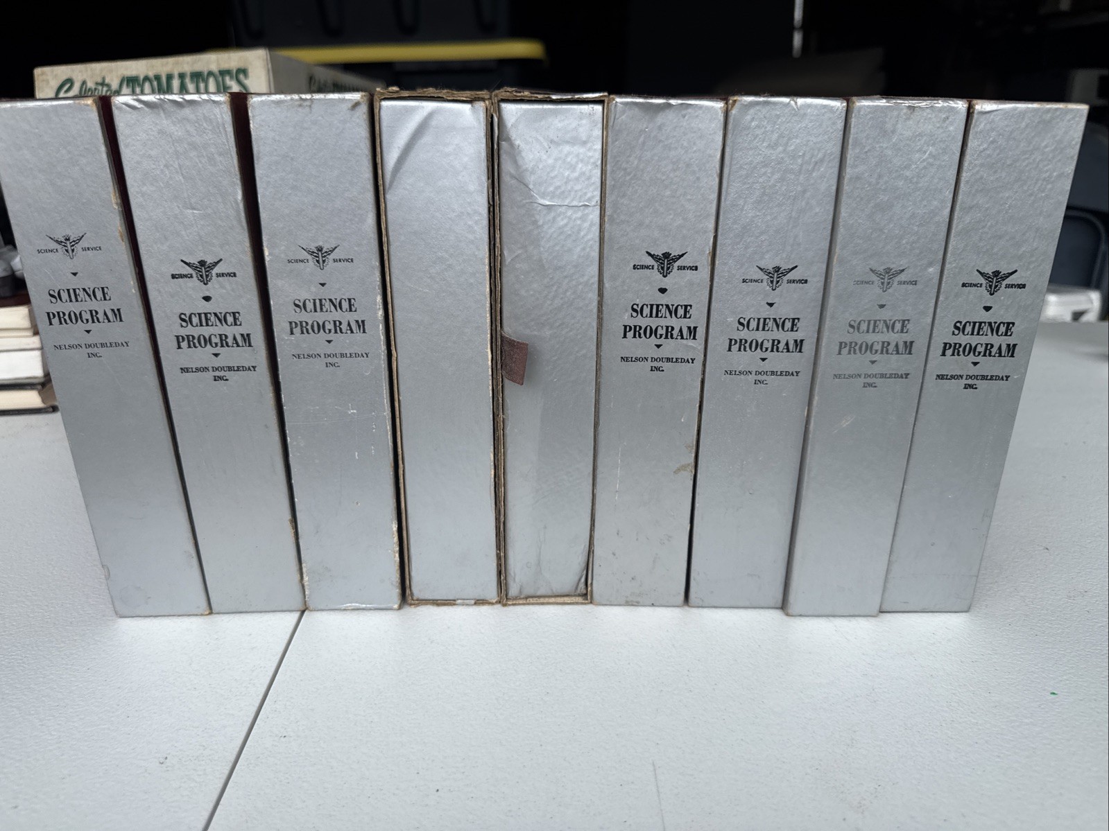 Science Service Science Program Book Lot Of 51 And Holders Nelson Doubleday Inc