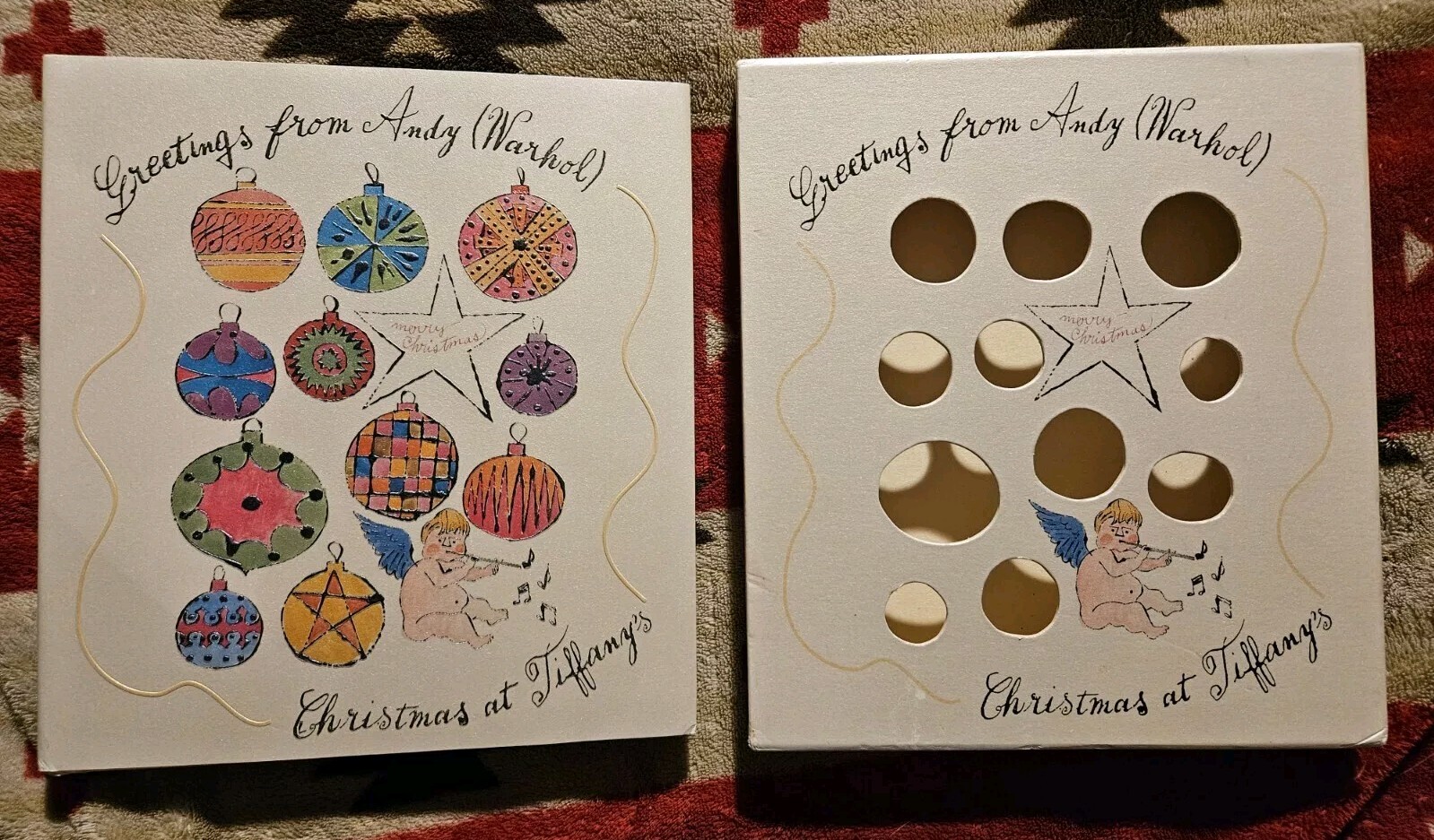 Greetings from Andy (Warhol): Christmas at Tiffany’s by John Loring HC 2004