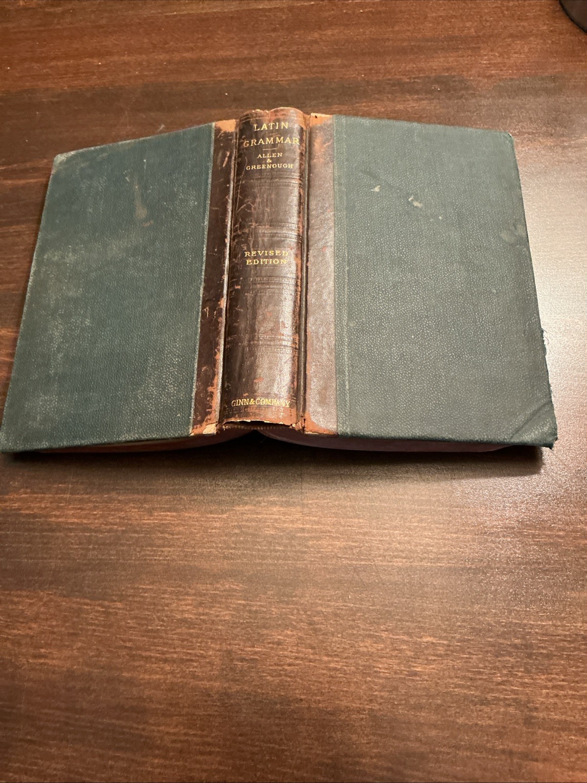New Latin Grammar for Schools & Colleges By Allen & Greenough Vintage 1903 HC