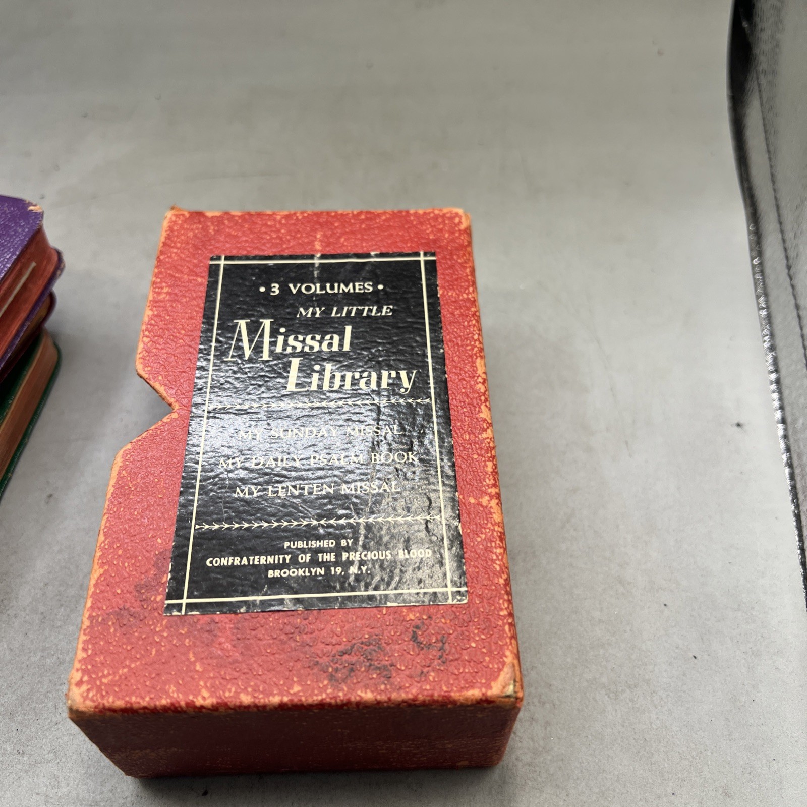My Little Missal Library 3 Volumes Vintage Box Set 3 Volumes