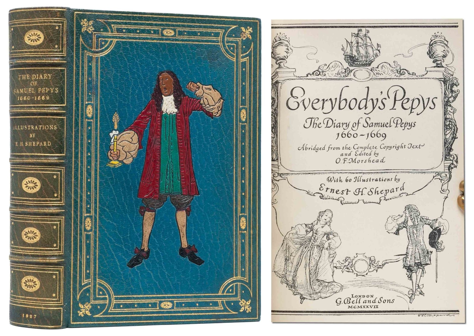 Fine Binding Riviere, Son / Everybody’s Pepys 1927