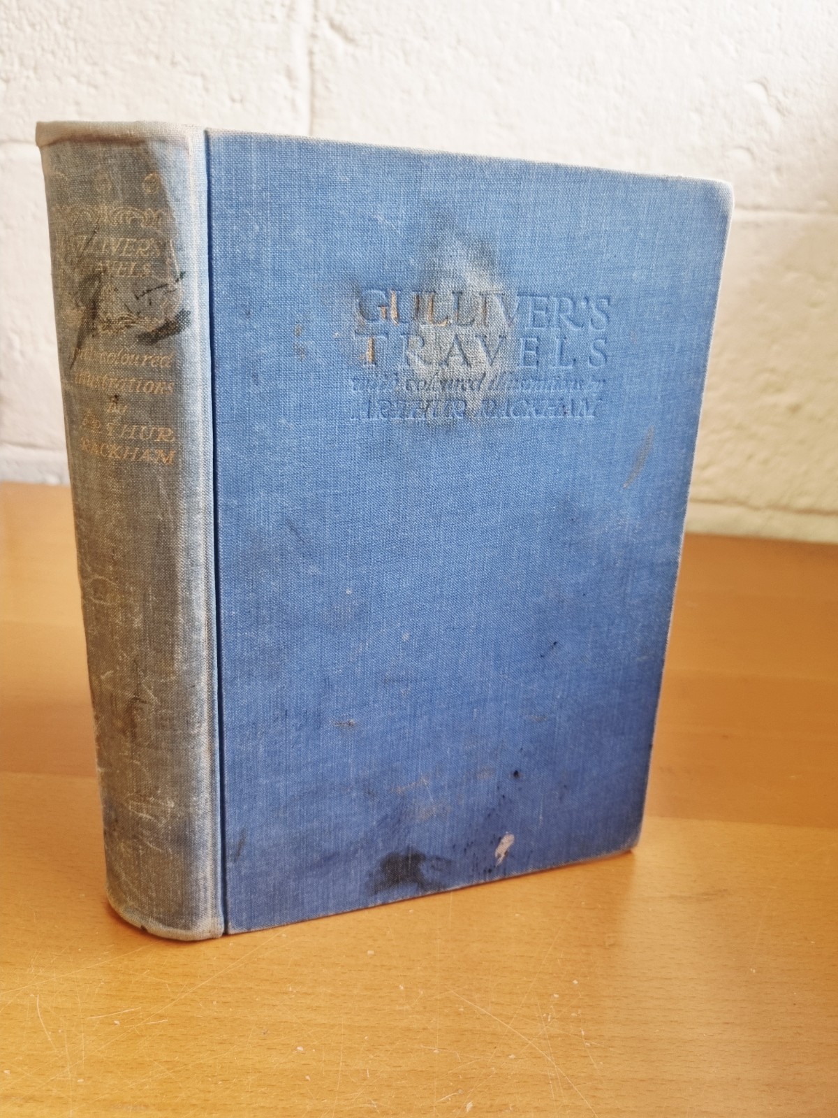 JONATHAN SWIFT Gulliver’s Travels – illus Arthur Rackham – 1937 edn 12 col plts