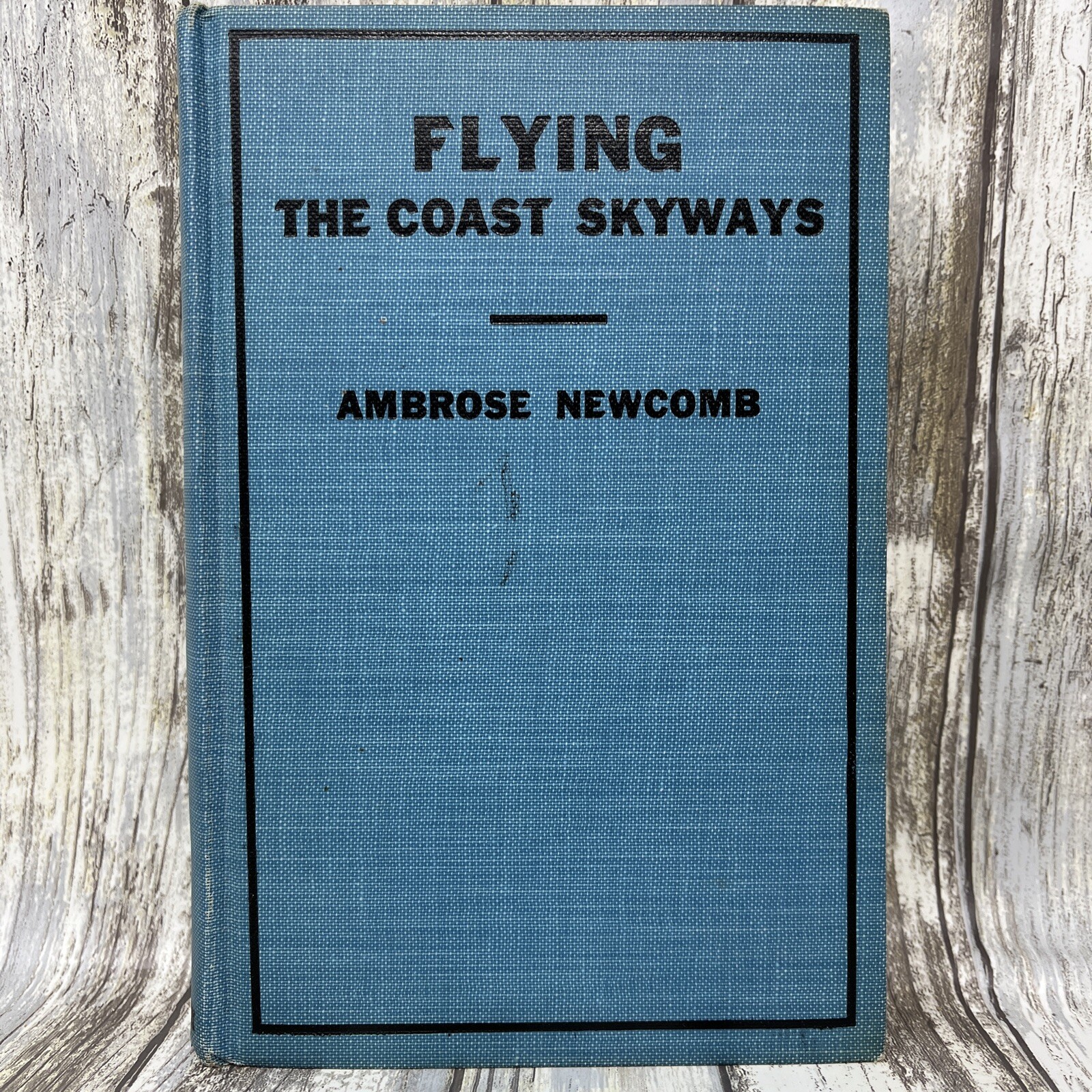 Flying The Coast Skyways by Ambrose Newcomb Aviation Swift Patrol Hardcover 1931