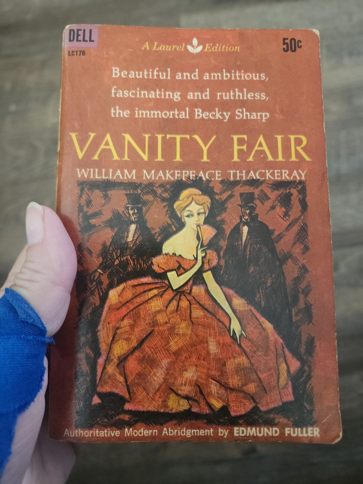Vanity Fair by William Makepiece Thackeray 1961 1st Print Laurel Dell PB Fuller
