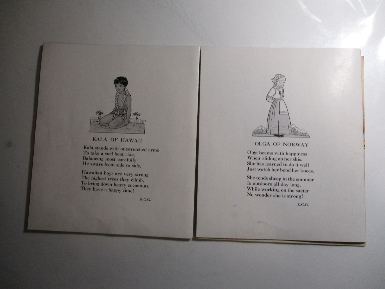 Four Foreign Cousins, 4 Books in this Box, Ninon MacKnight, Platt & Munk, 1937