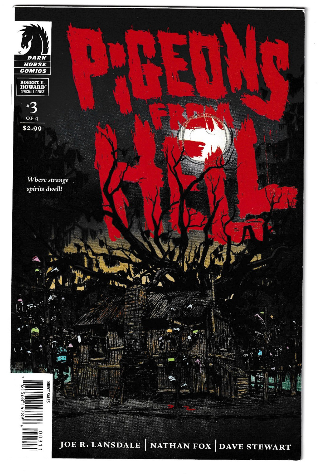 Dark Horse Comics PIGEONS FROM HELL tpb and comics #1-4 – Robert E. Howard