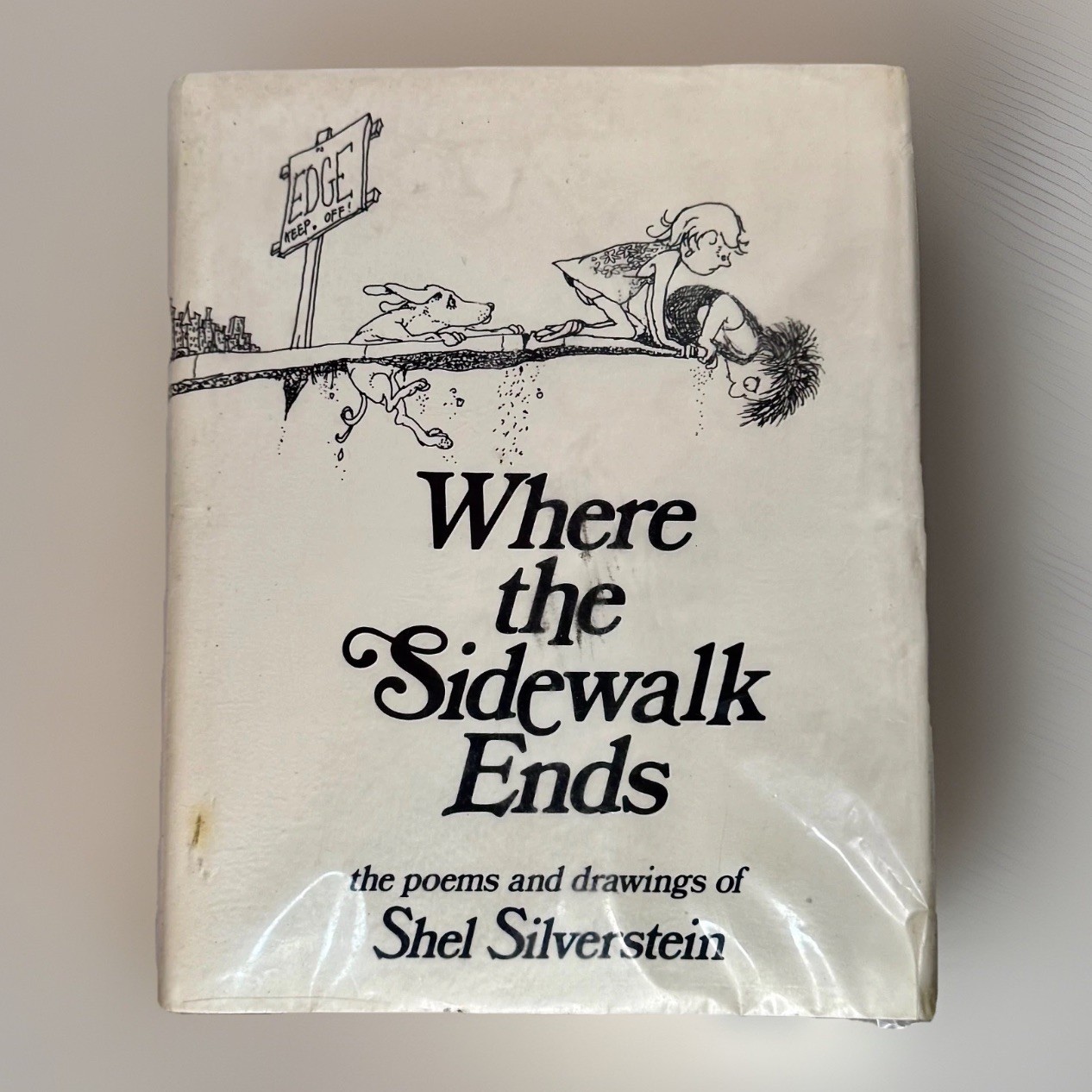 Where the Sidewalk Ends 1974 Shel Silverstein First Edition HC w/ Dust Jacket