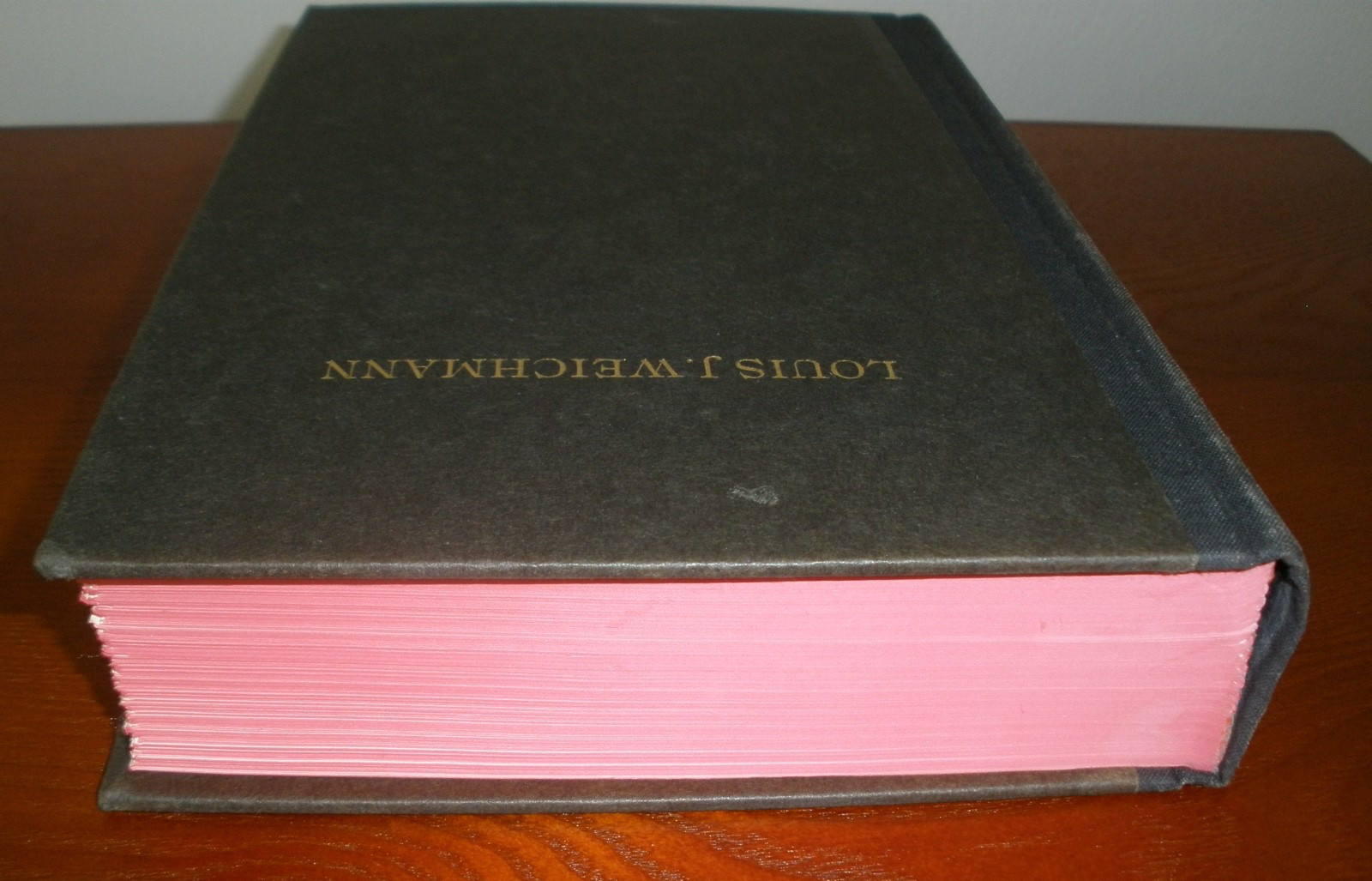 A TRUE HISTORY OF THE ASSASSINATION OF ABRAHAM LINCOLN LOUIS J. WEICHMANN 1975
