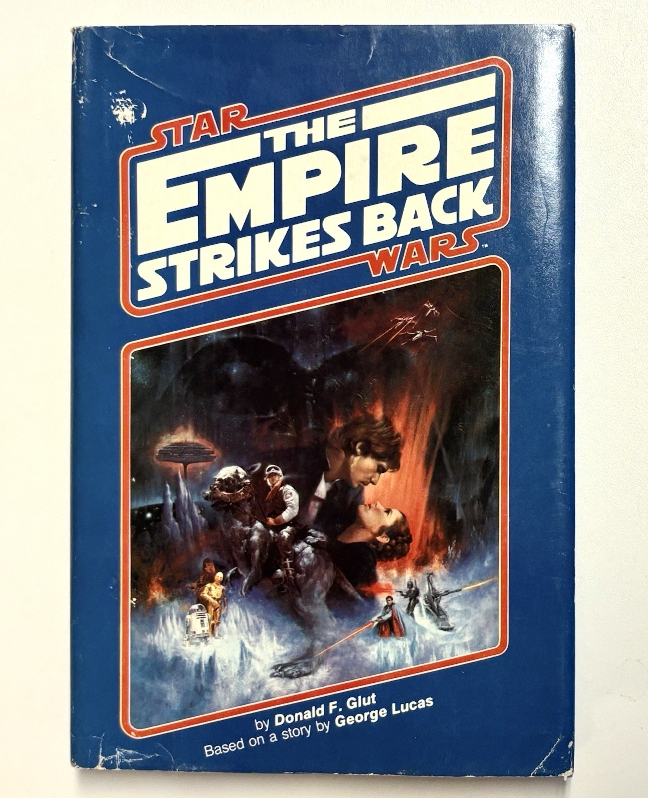 The Empire Strikes Back Star Wars by Donald Glut 1980 BCE gutter code K29 HC DJ