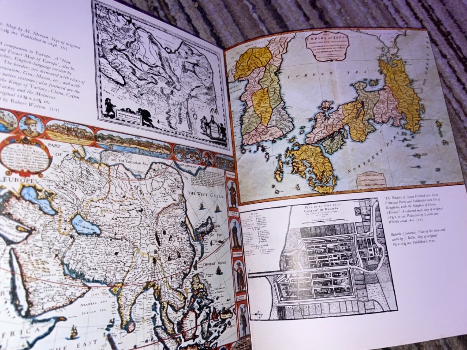 1972 1st Edition HCDJ ANTIQUE MAPS by DOUGLAS GOHM 167 illustrated maps EX+ NICE