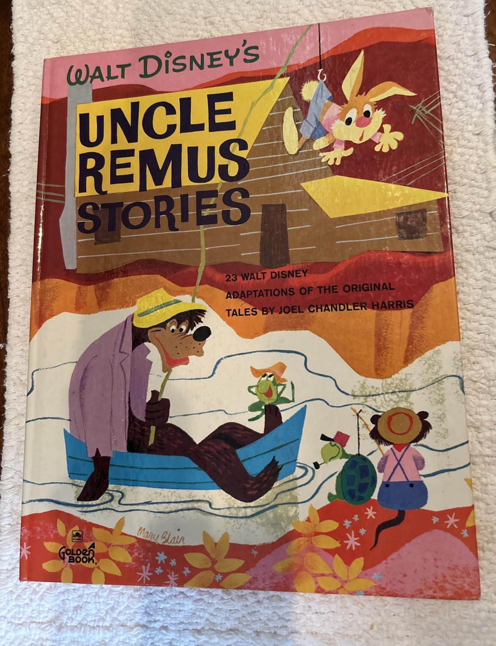Uncle Remus Stories Walt Disney Golden Book Joel Chandler Harris Copyright 1947