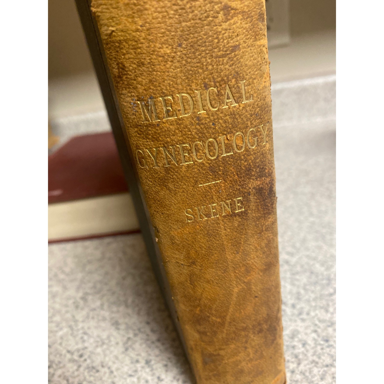 Antique Medical Gynecology Book Alexander Skene Appletons Medical Library 1895