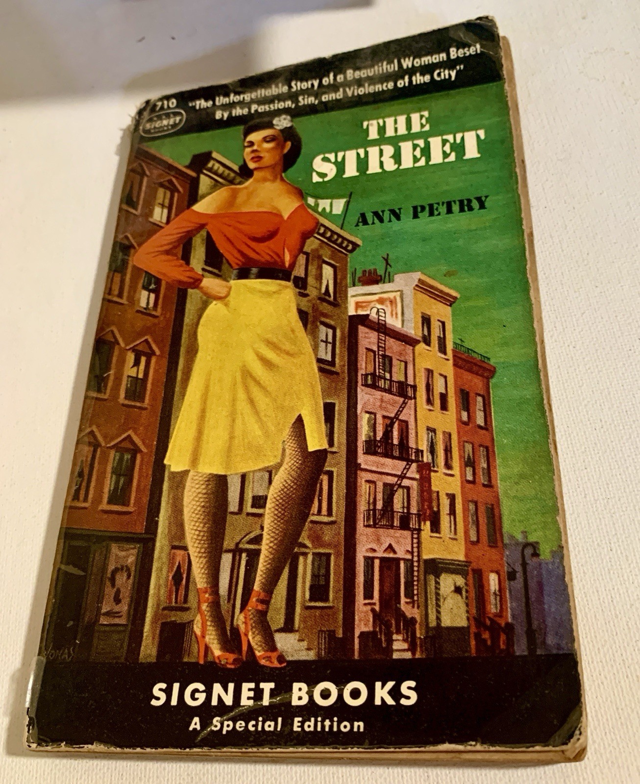 Ann Petry The Street Signet Books 1949 Vintage Paperback Special Edition