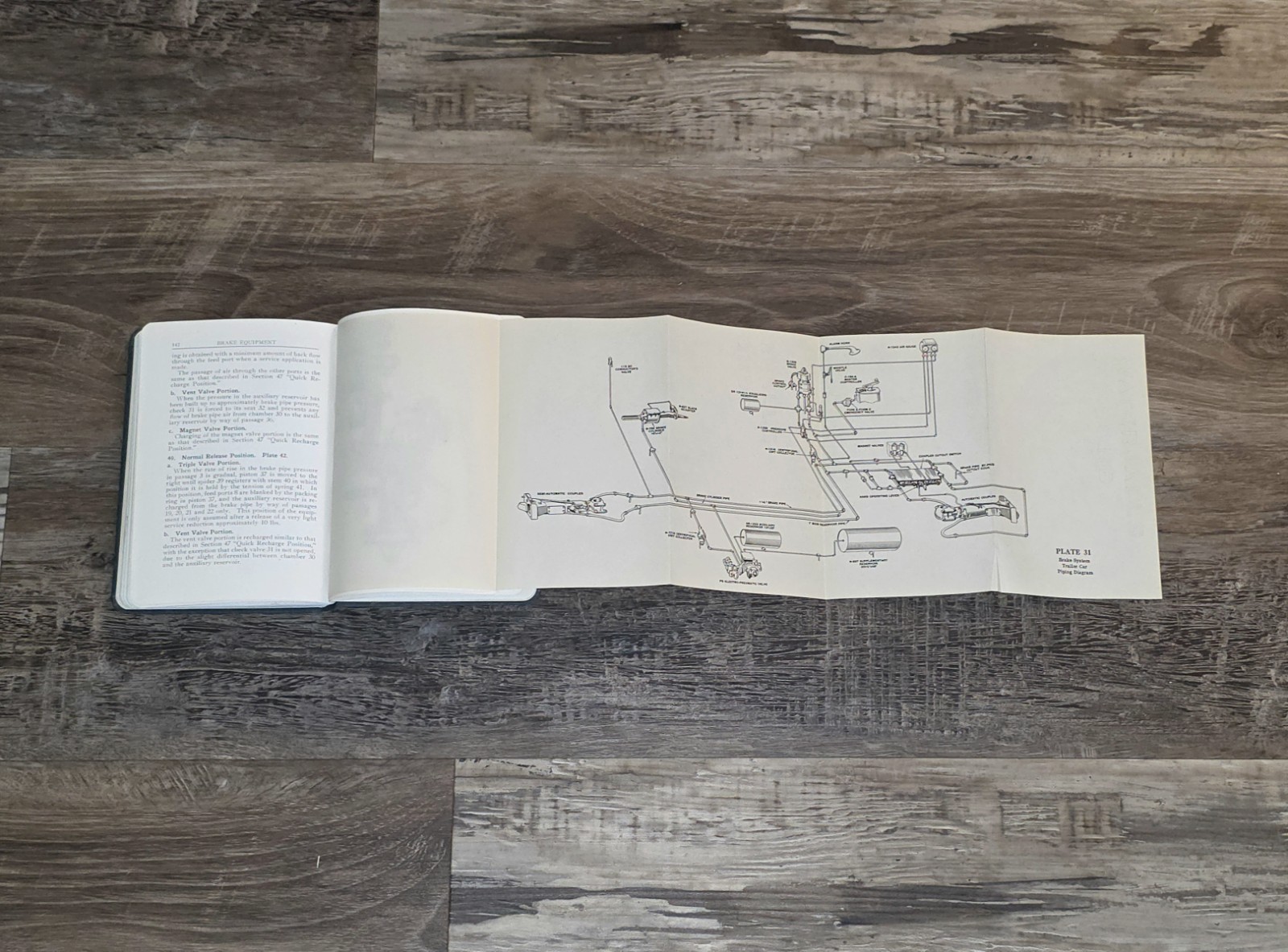 1926 Illinois Central Railroad Instructions / Electric Trains – Rare Old Book