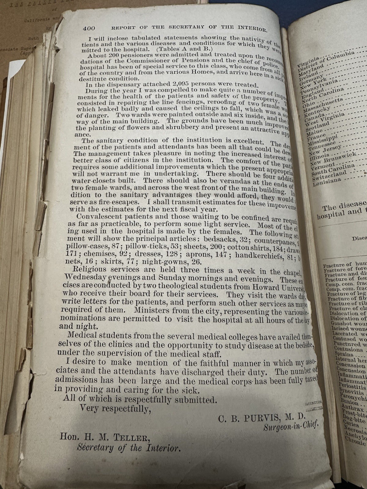 1883-84 House Exec. Documents 48th Congress Vol 2 Sec. Interior Report Book
