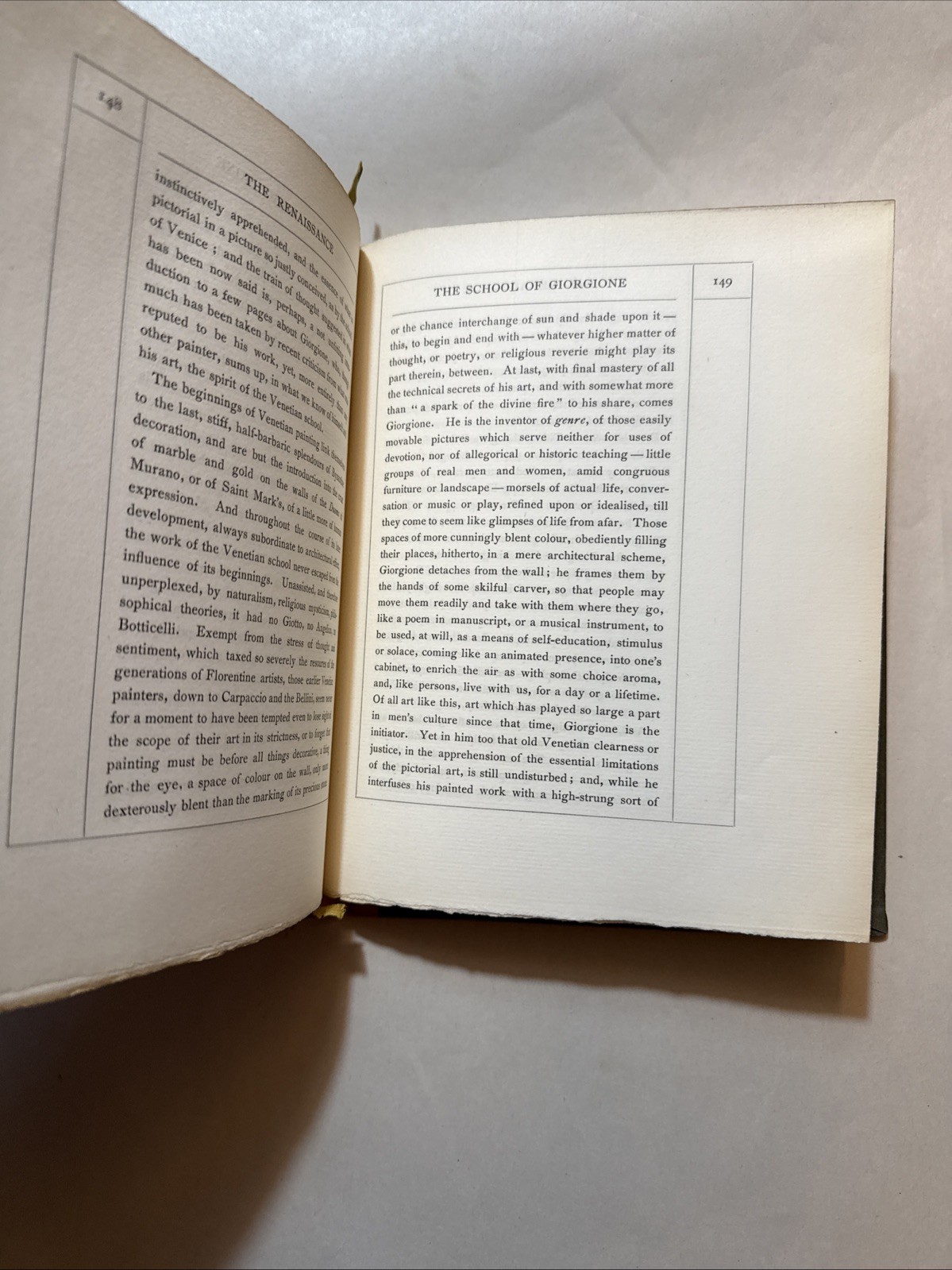 The Renaissance: Studies in Art and Poetry, by Walter Pater – Limited Edition