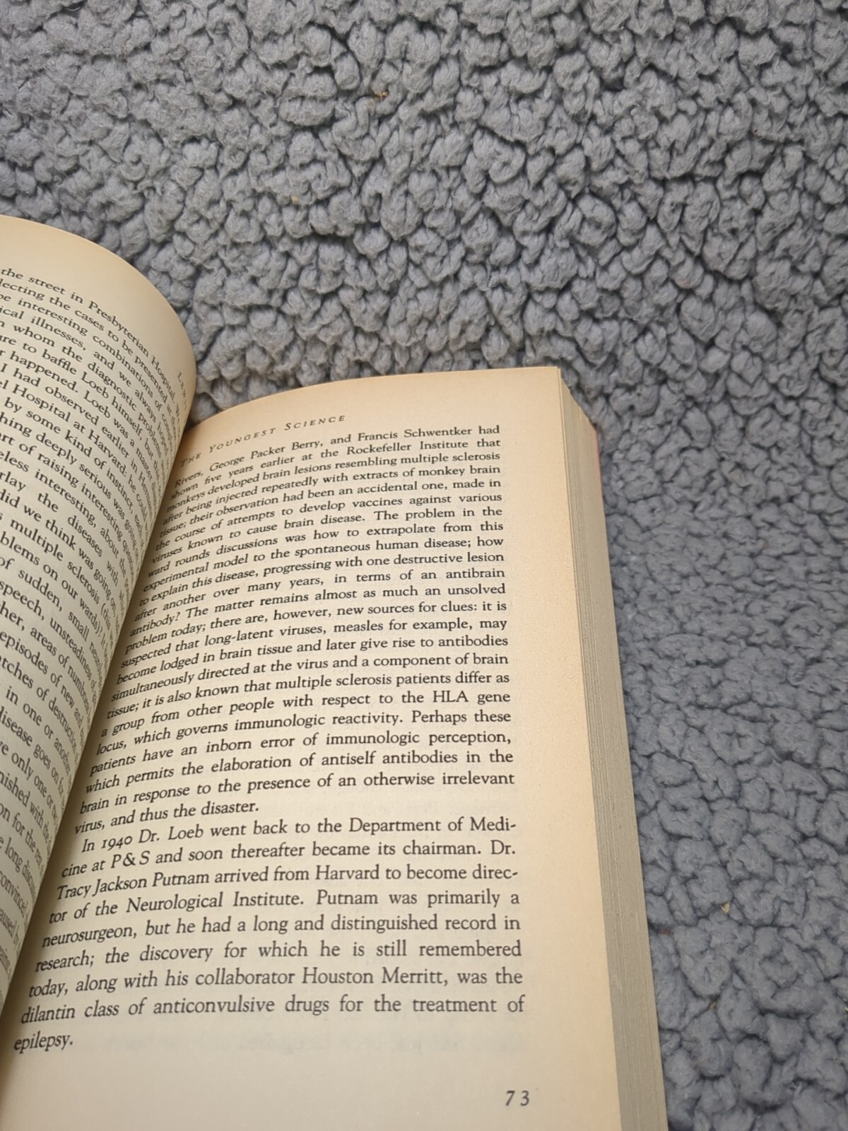 Lewis THOMAS / The Youngest Science Notes of a Medicine-Watcher 1984