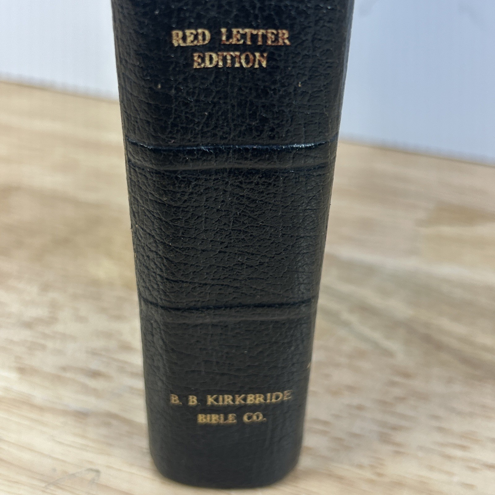 The Chain Reference Thompson Bible Red Letter Edition B.B. Kirkbride Co. 1964