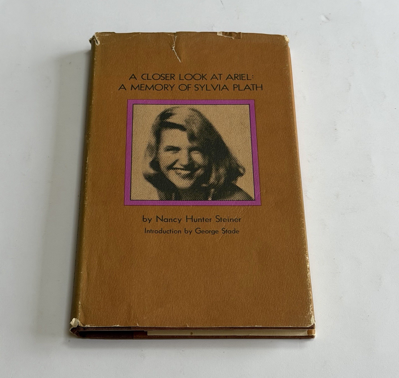 Study of ARIEL poems poetry Sylvia Plath VTG 1973 FIRST EDITION 1st HARDCOVER
