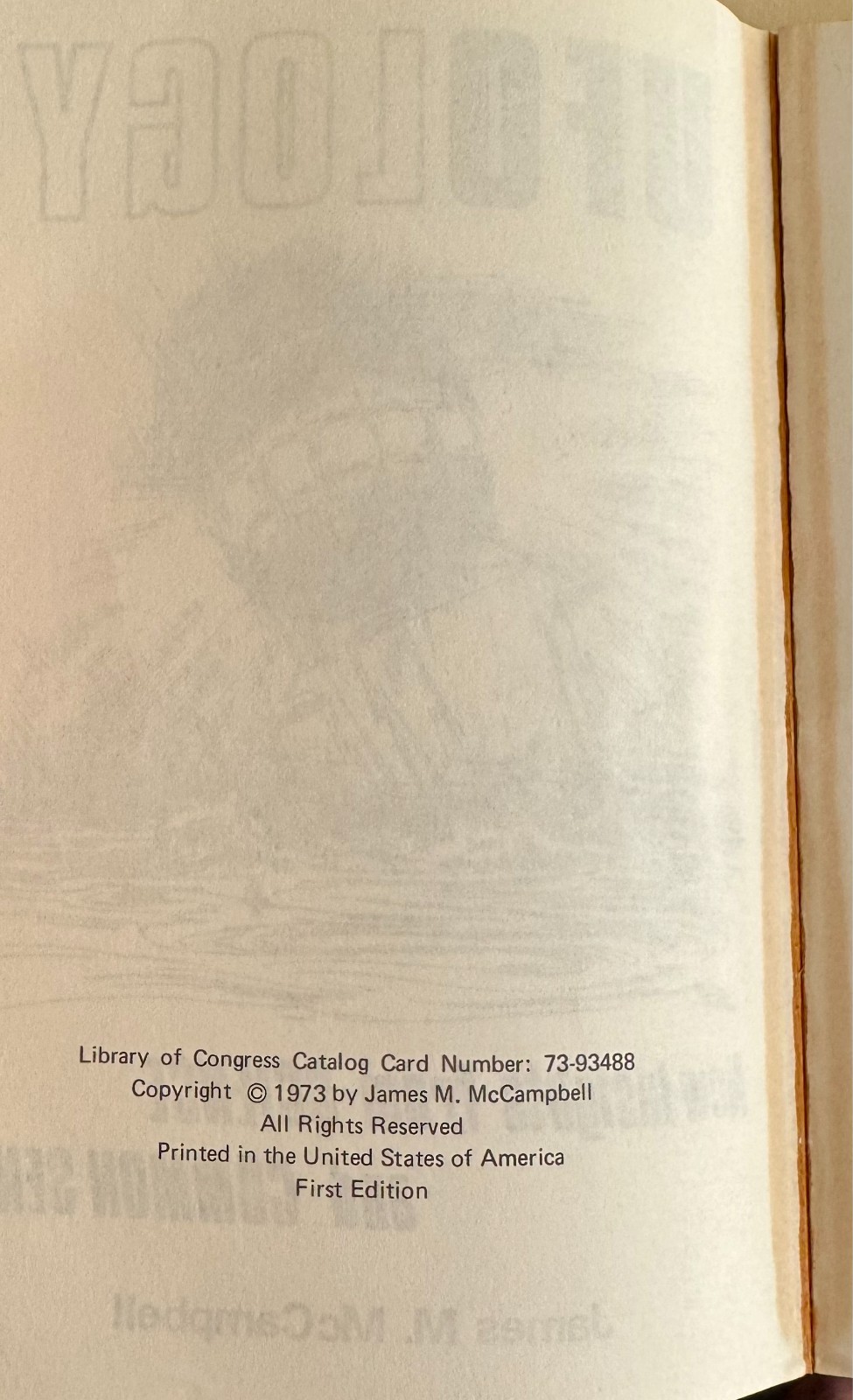 UFOlogy: New Insights From Science &Common Sense James M. McCampbell 1st ED 1973
