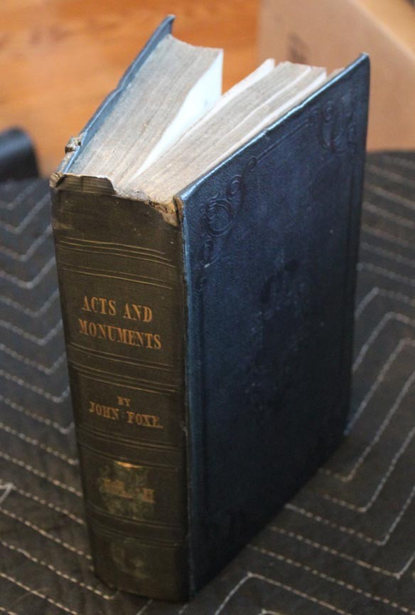 1837 John Foxe “Acts & Monuments” Volume II Egbert The Great to Arch Canterbury