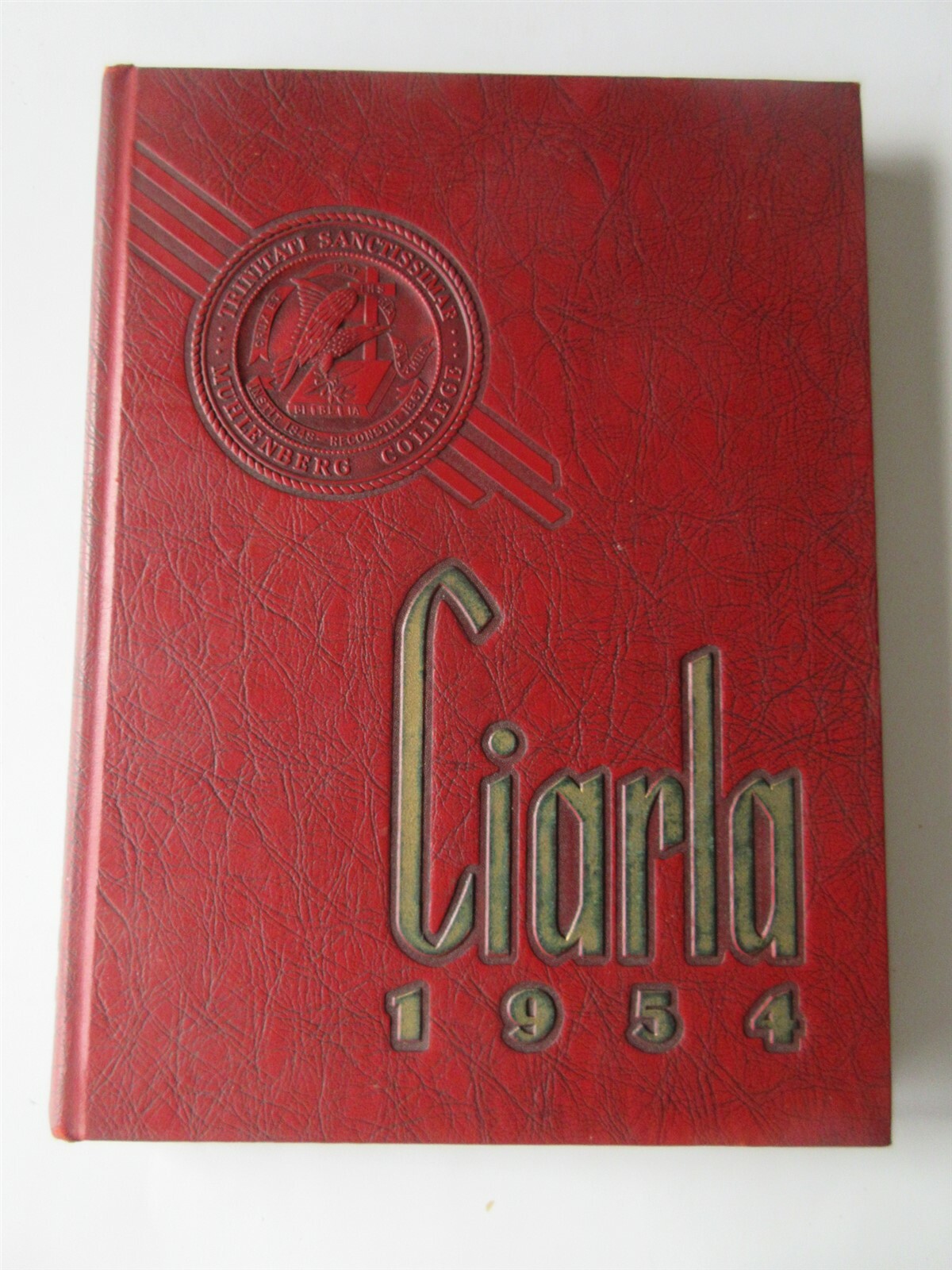 Vintage 1954 Muhlenberg College Yearbook Ciarla Allentown, PA
