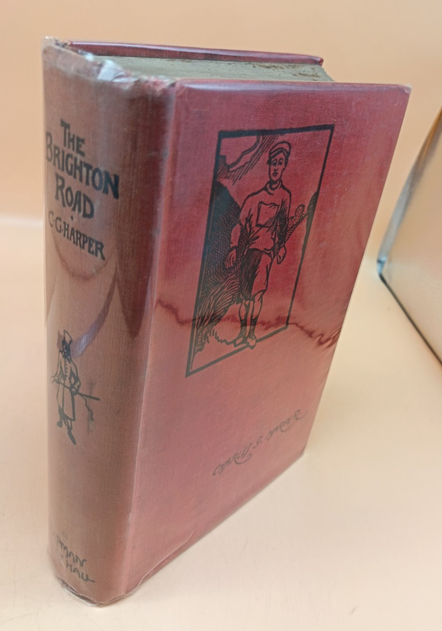 The Brighton Road Charles G Harper Hardback 1906 Chapman And Hall
