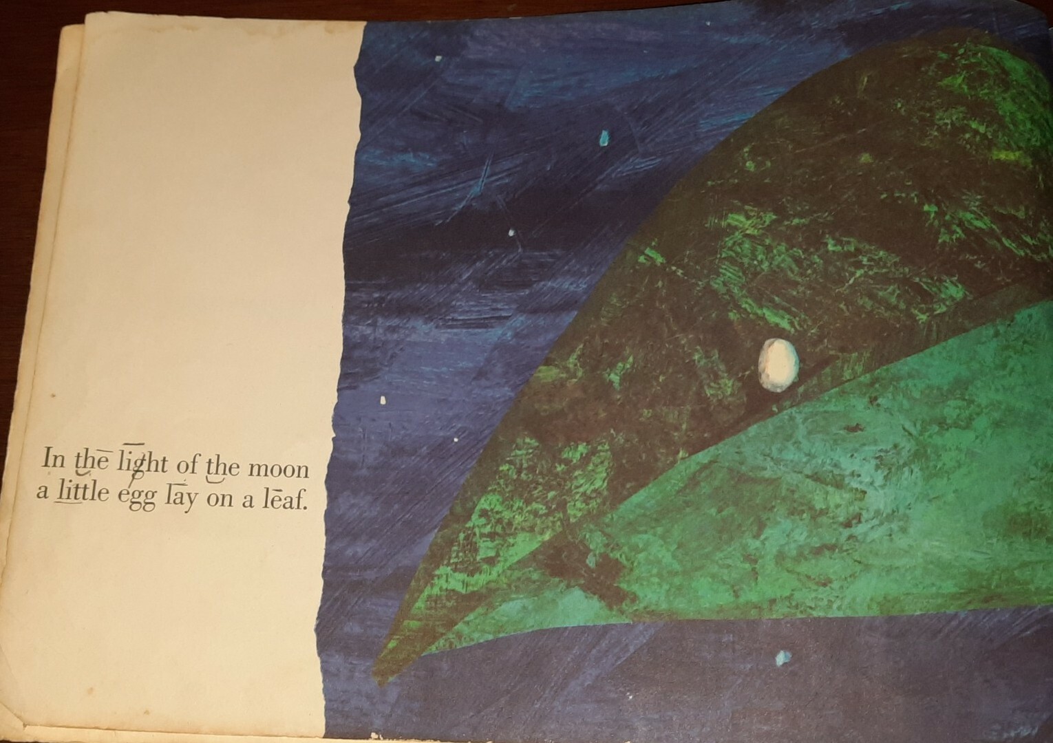 The Very Hungry Caterpillar by Eric Carle 1st Scholastic Printing