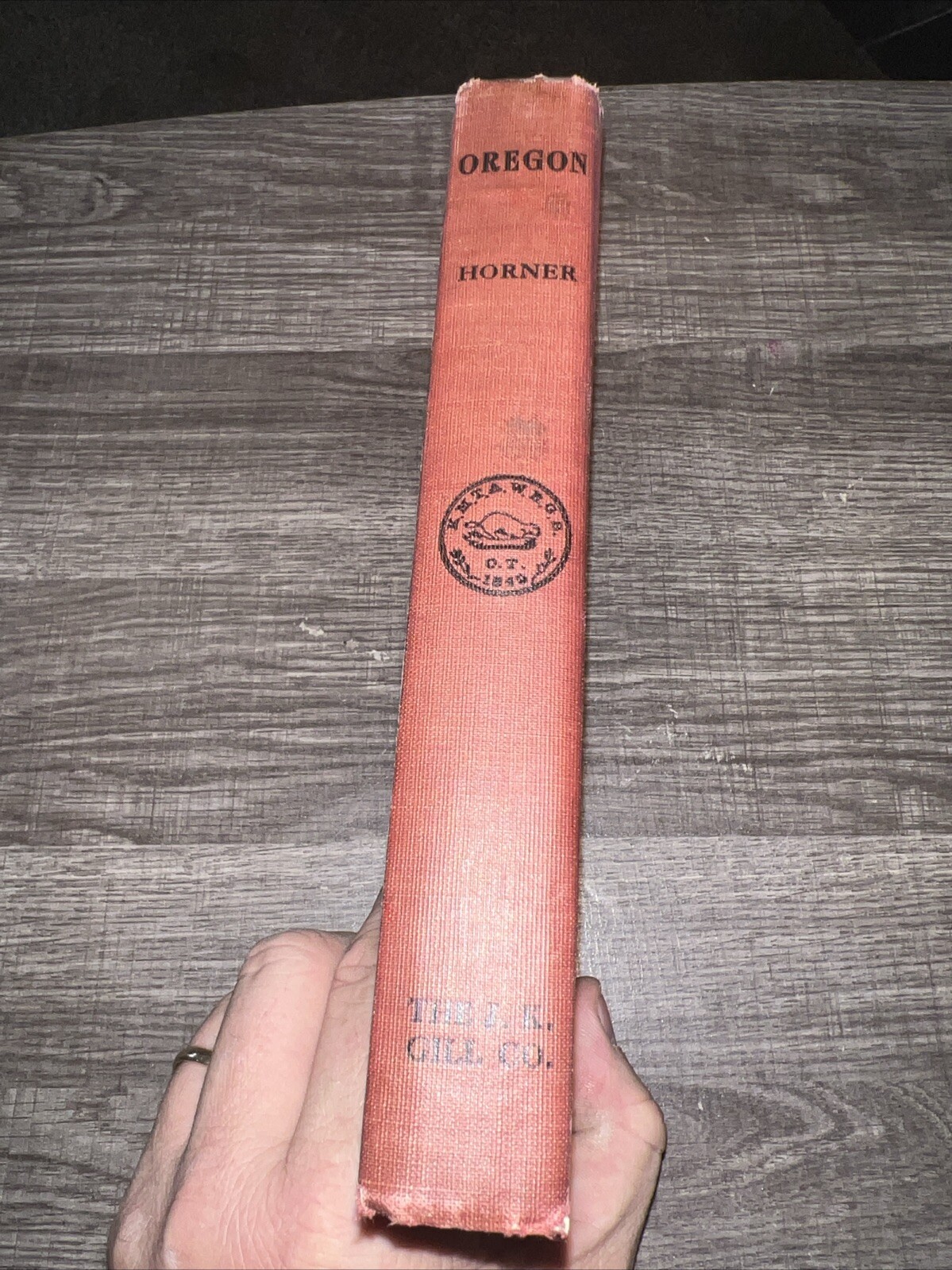 Oregon by John B. Horner (Revised & Enlarged Edition) 1921 / B7
