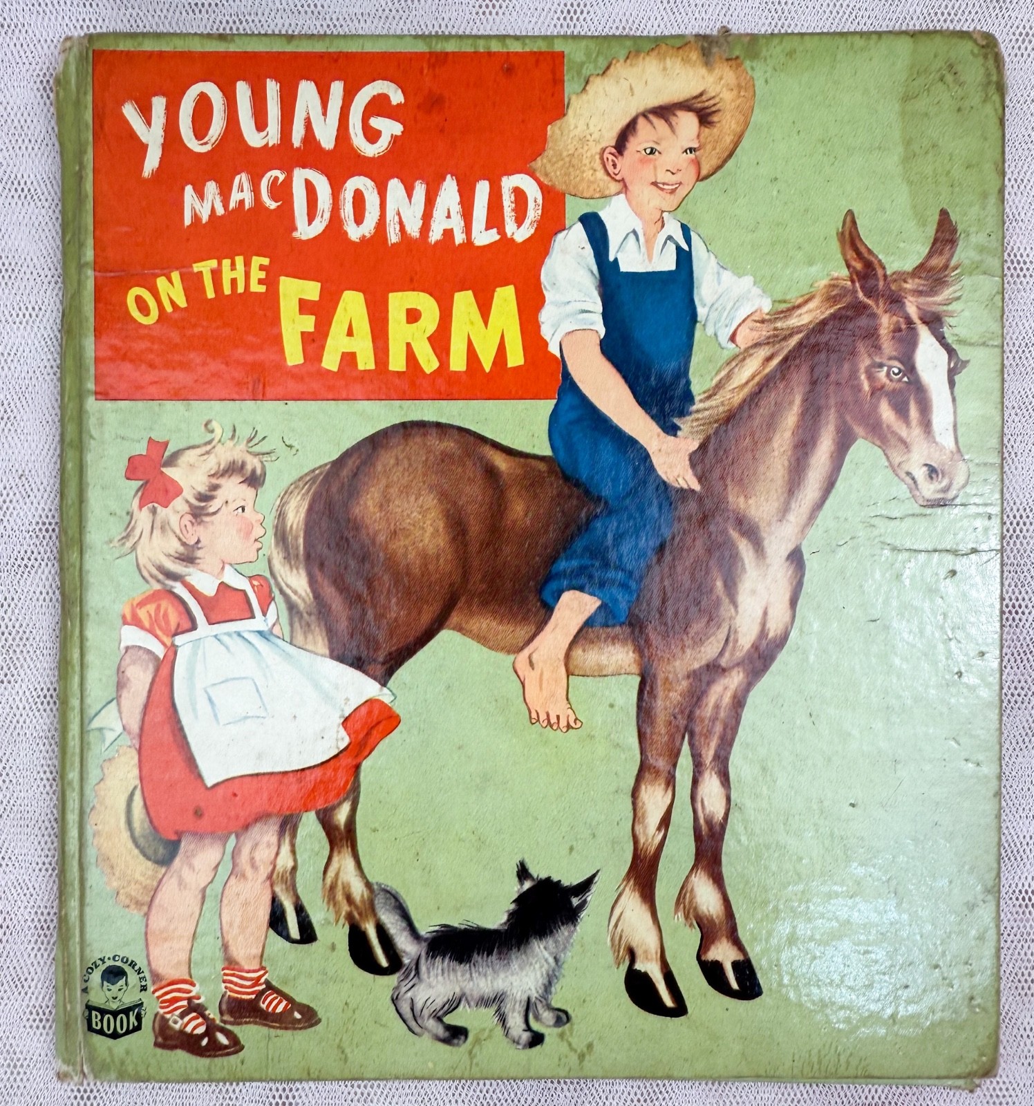1948 YOUNG MACDONALD ON THE FARM by Nan Gilbert-Whitman Publishing-HC