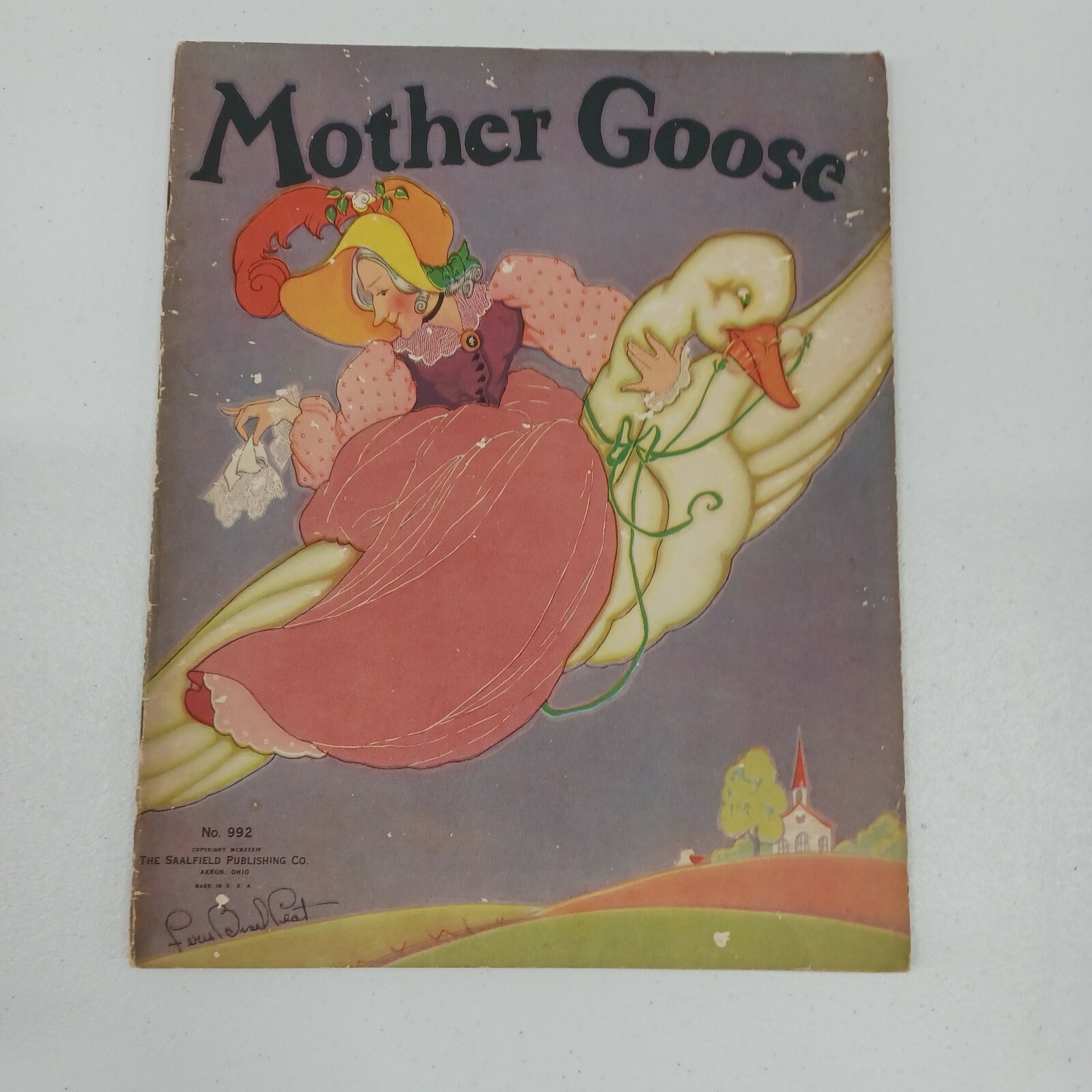 1930s Fern Bisel Peat Mother Good Saalfield 1934 Childrens Antique Book